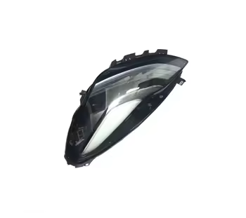 Tesla Model 3 venstre LED-frontlykt 1077375-00-C – bakside og profil